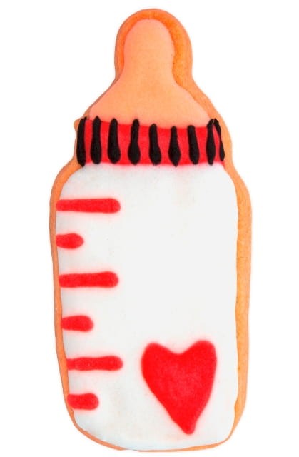 Ciasteczko z foremki w kształcie butelki