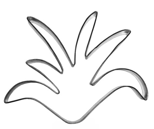 Foremka w kształcie trawy