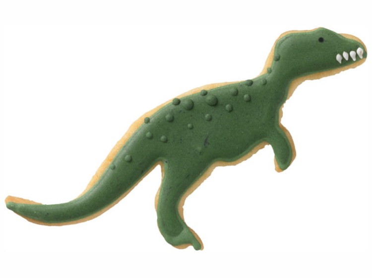 Ciasteczko z foremki dinozaur tyranozaur