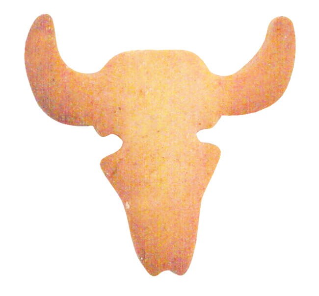 Ciasteczko w kształcie czaszki byka