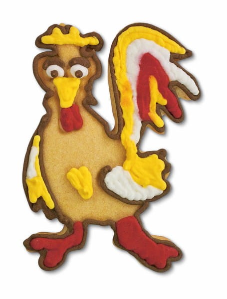 Ciasteczko z foremki kogut
