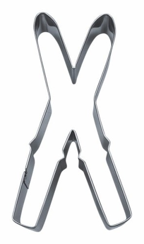 Foremka w kształcie nart