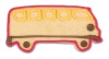 Zdjęcie ciasteczka z foremki autobus