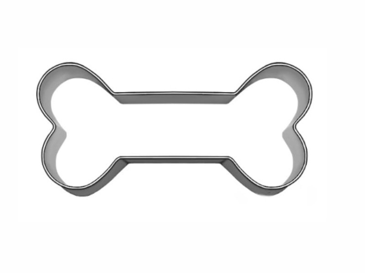 Foremka kość do wykrawania ciastek i masy solnej