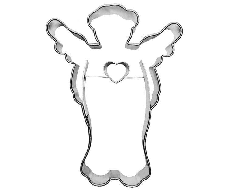 Wykrawacz do ciastek Anioł z sercem