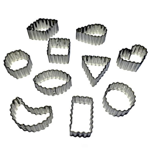 Zestaw foremek do karbowanych ciastek