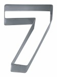 Foremka do ciastek w kształcie cyfry 7