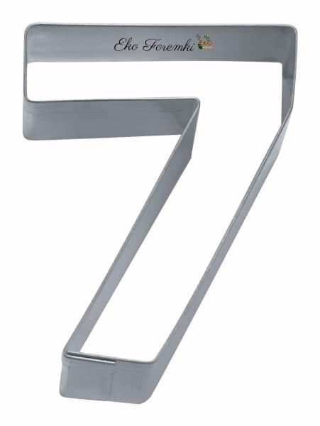 Foremka w kształcie cyfry 7