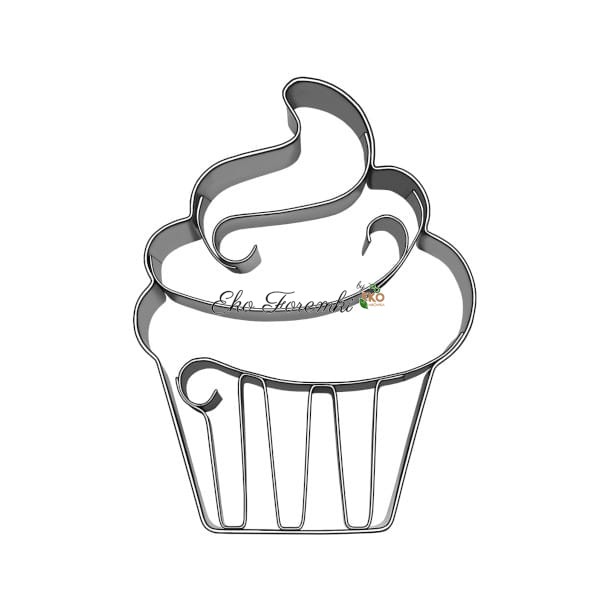 Foremka do wykrawania ciasteczek muffin z kremem