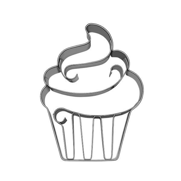 Foremka do wykrawania ciasteczek muffin z kremem