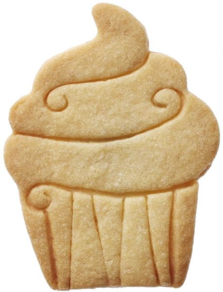 Zdjęcie ciasteczka w kształcie muffiny z kremem