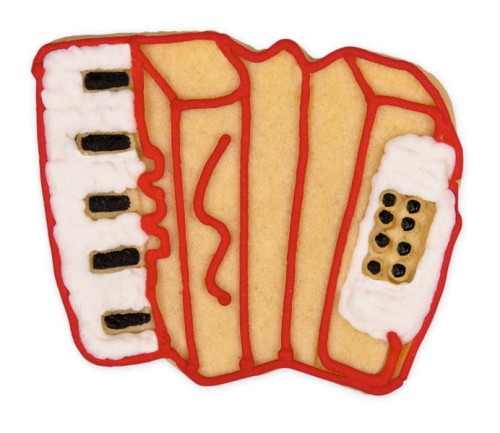 Ciasteczko w kształcie akordeonu