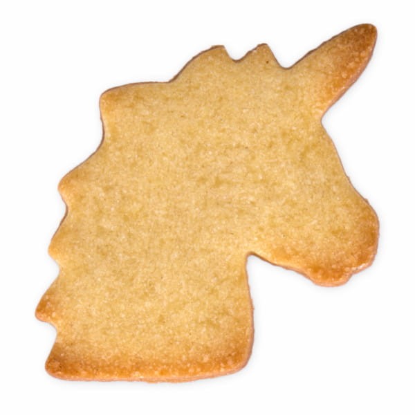 Ciasteczko w kształcie głowy jednorożca