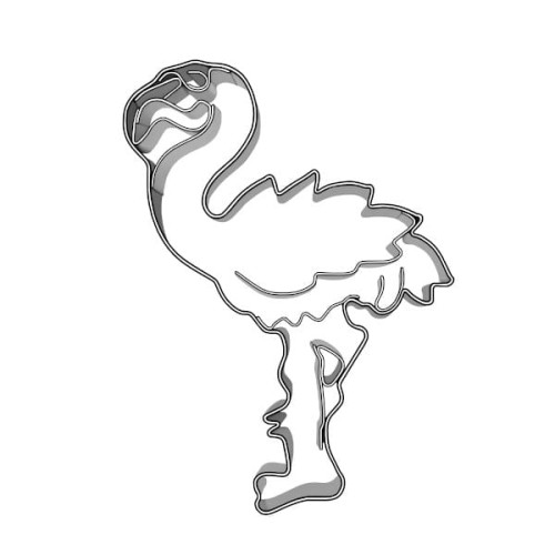 Foremka w kształcie flaminga