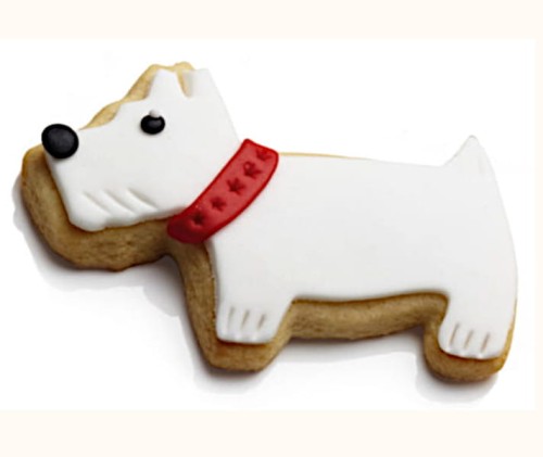 Ciasteczko z foremki pies terier