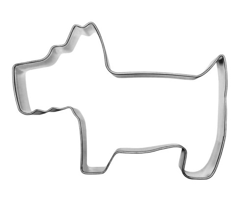 Foremka do wykrawania ciastek w kształcie psa teriera