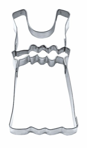 Foremka do ciastek w kształcie sukienki