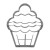 Foremka babeczka muffin do ciastek