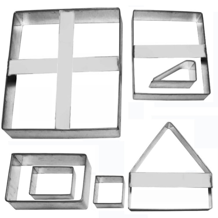 Zestaw foremek do wykonania domku 3D