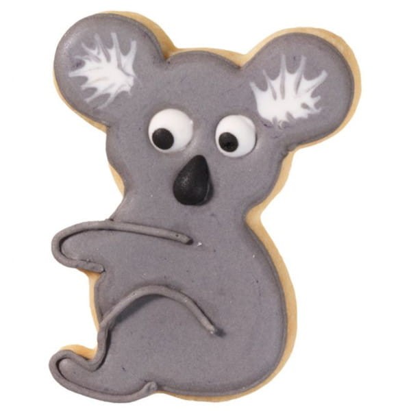 Ciasteczko wycięte foremką miś koala
