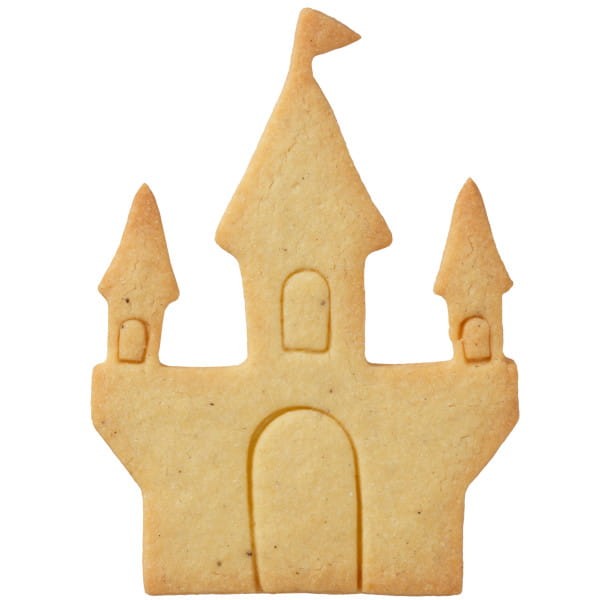 Ciasteczko z foremki bajkowy zamek