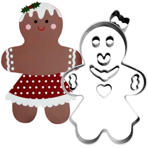 Ciasteczko i foremka Pani Ciastkowa