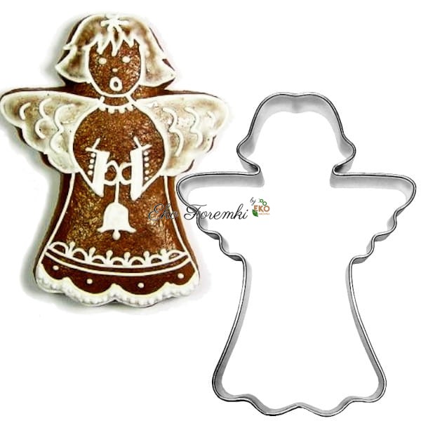 Foremka i piernik w kształcie aniołka