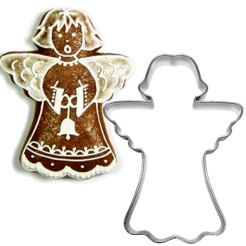 Foremka i piernik w kształcie aniołka