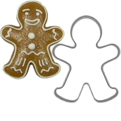 Foremka i pierniczek w kształcie Piernikowego Ludka