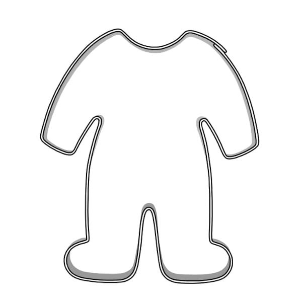 Foremka śpioszki niemowlaka