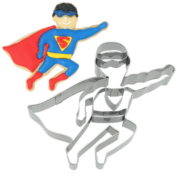 Foremka i ciasteczko w kształcie supermana