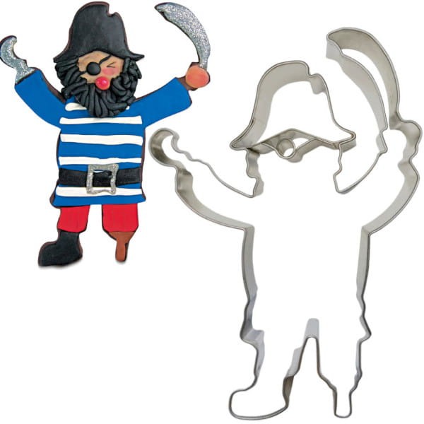 Foremka i ciastko w kształcie pirata