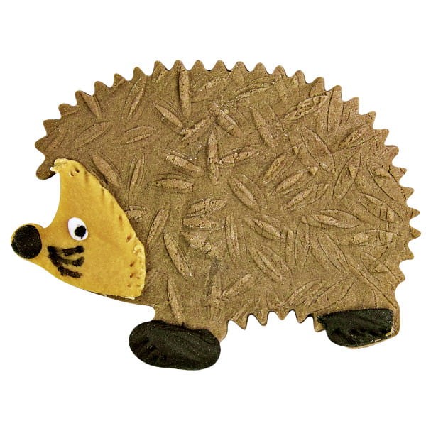 Ciasteczko wykrojone foremką w kształcie jeża