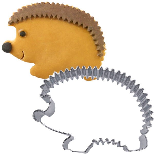 Foremka i ciasteczko w kształcie jeża