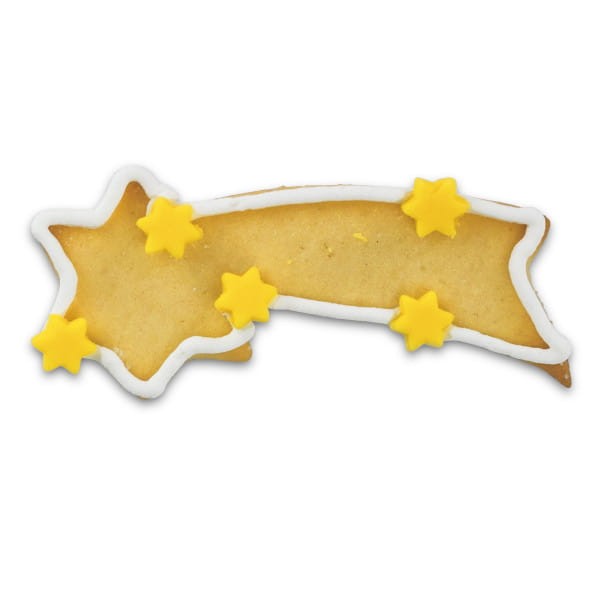Ciasteczko wykrojone foremką kometa