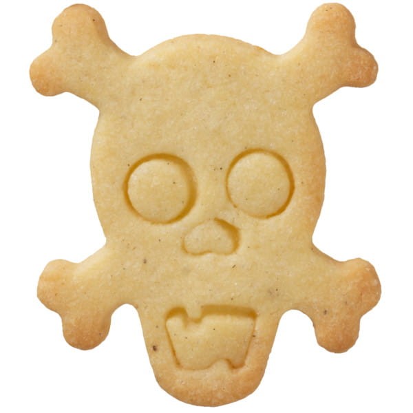 Ciasteczko z foremki trupia czaszka