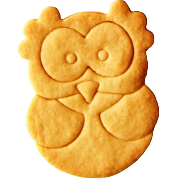 Ciasteczko z foremki sowa