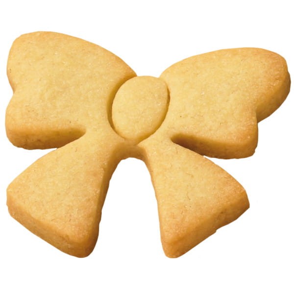 Ciasteczko z foremki kokarda