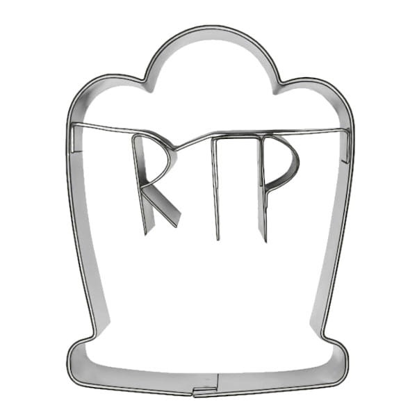 Foremka w kształcie nagrobka do wycinania ciastek