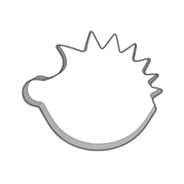 Foremka w kształcie jeża do wykrawania ciastek