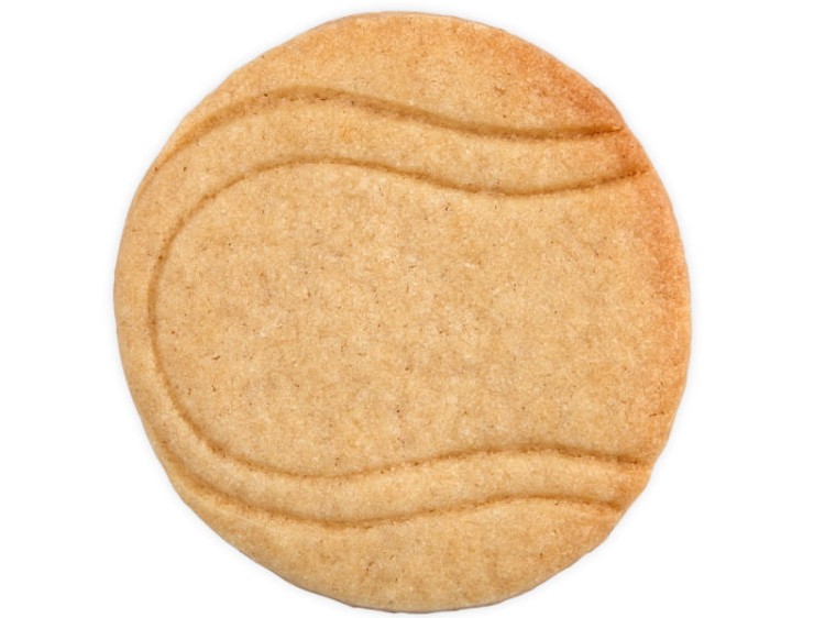 Ciasteczko z foremki piłka do tenisa ziemnego