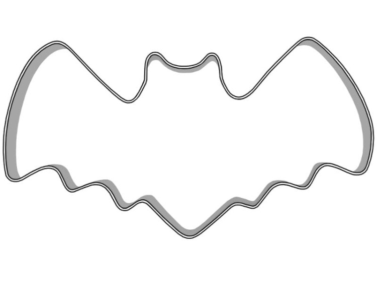 Foremka nietoperz do wykrawania ciastek