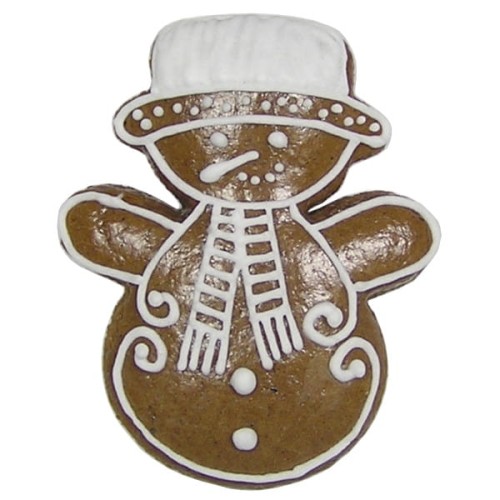 Ciasteczko z foremki w kształcie Bałwanka