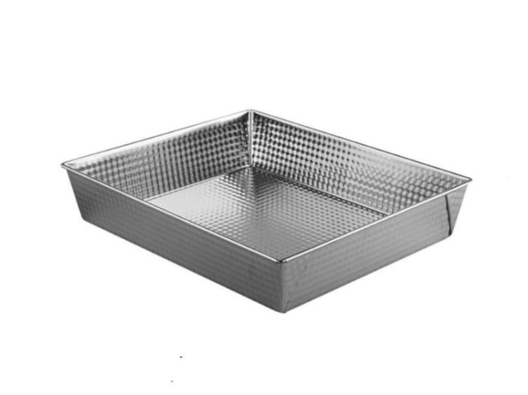 Prostokątna blacha do pieczenia ciast