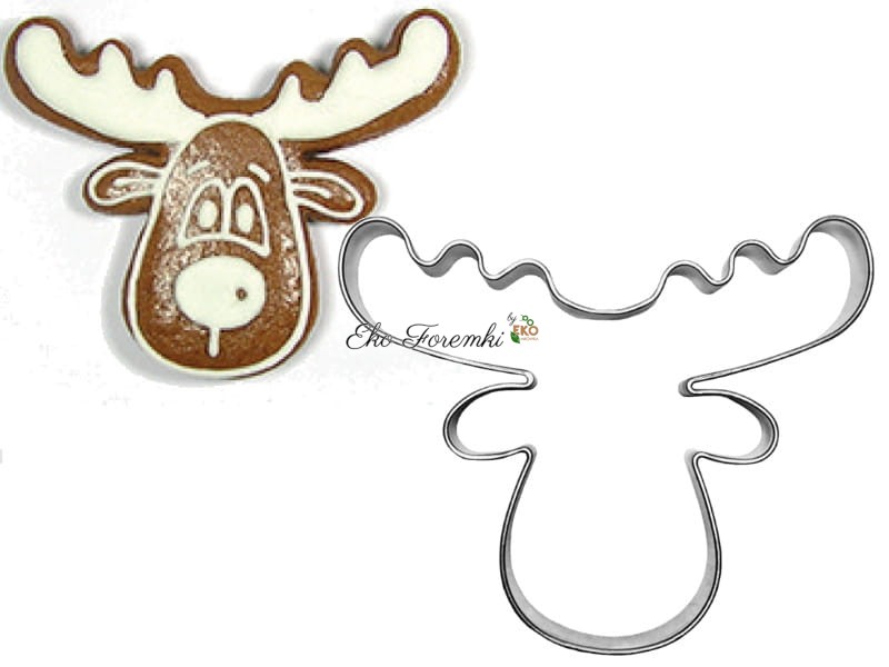 Foremka i ciasteczko poroże renifera