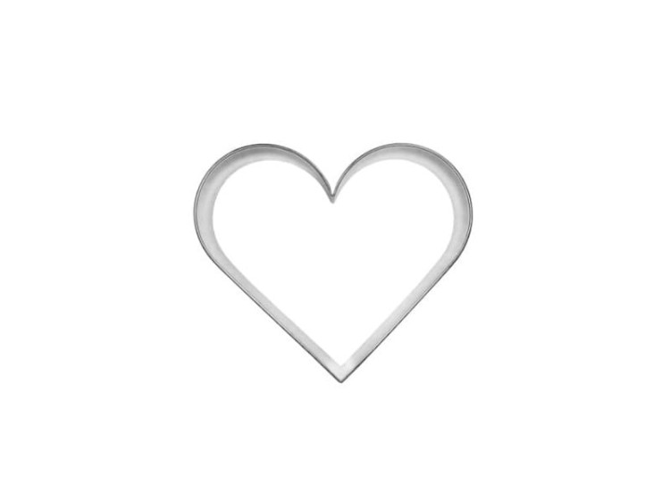 Foremka serce do mas cukrowych