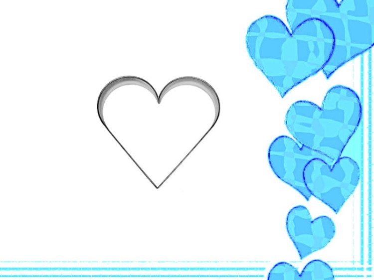 Foremka serduszko do wykrawania masy cukrowej