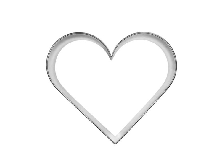 Mini foremka serce 2,1 cm