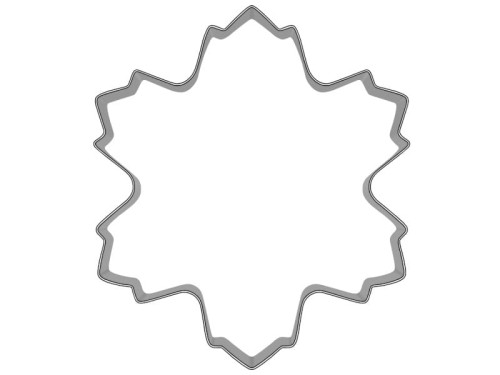 Wykrawacz do ciastek w kształcie śnieżynki