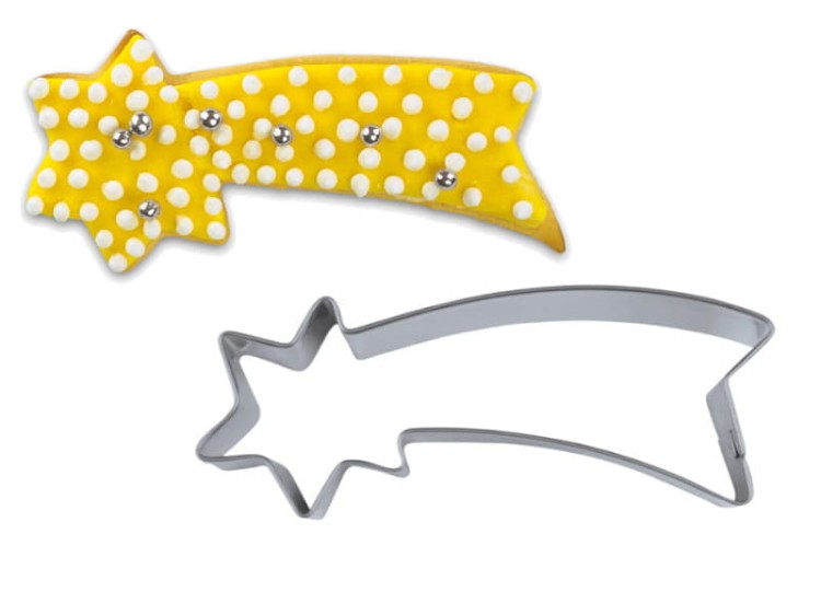 Foremka i ciasteczko w kształcie komety